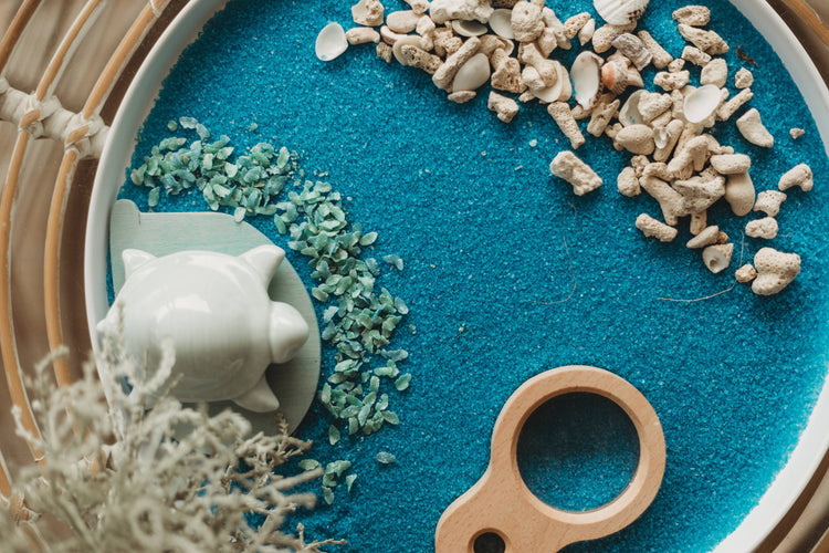 THE SALTWATER COLLECTIVE | OCEAN - SENSORY SALT by THE SALTWATER COLLECTIVE - The Playful Collective