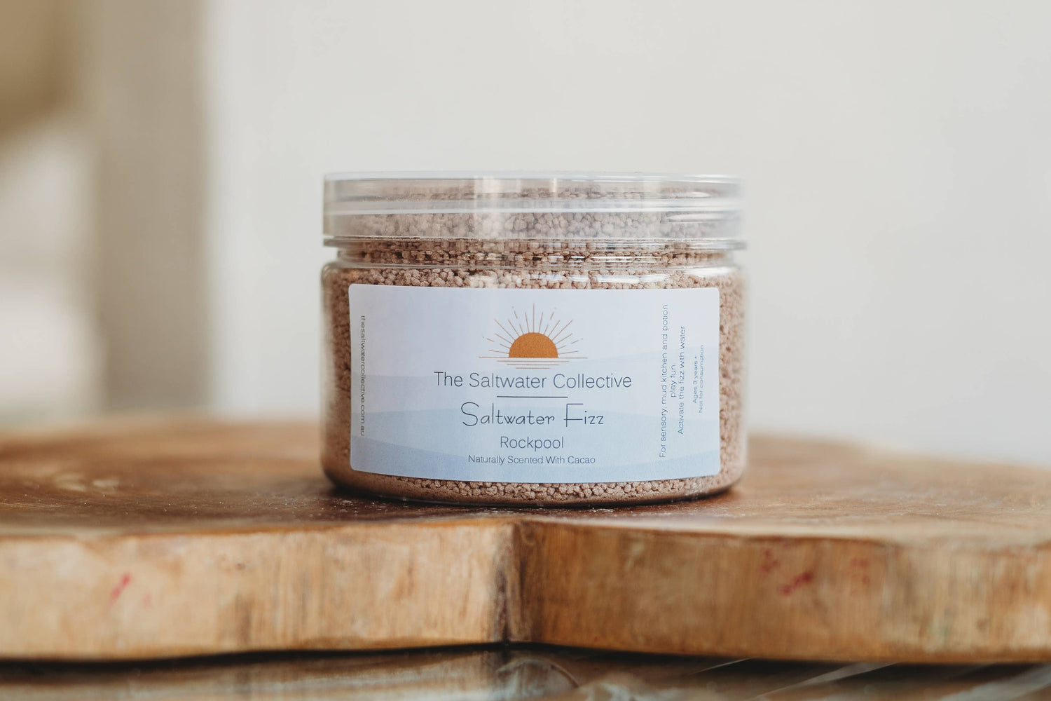 THE SALTWATER COLLECTIVE | ROCKPOOL BROWN - SALTWATER FIZZ 250G by THE SALTWATER COLLECTIVE - The Playful Collective