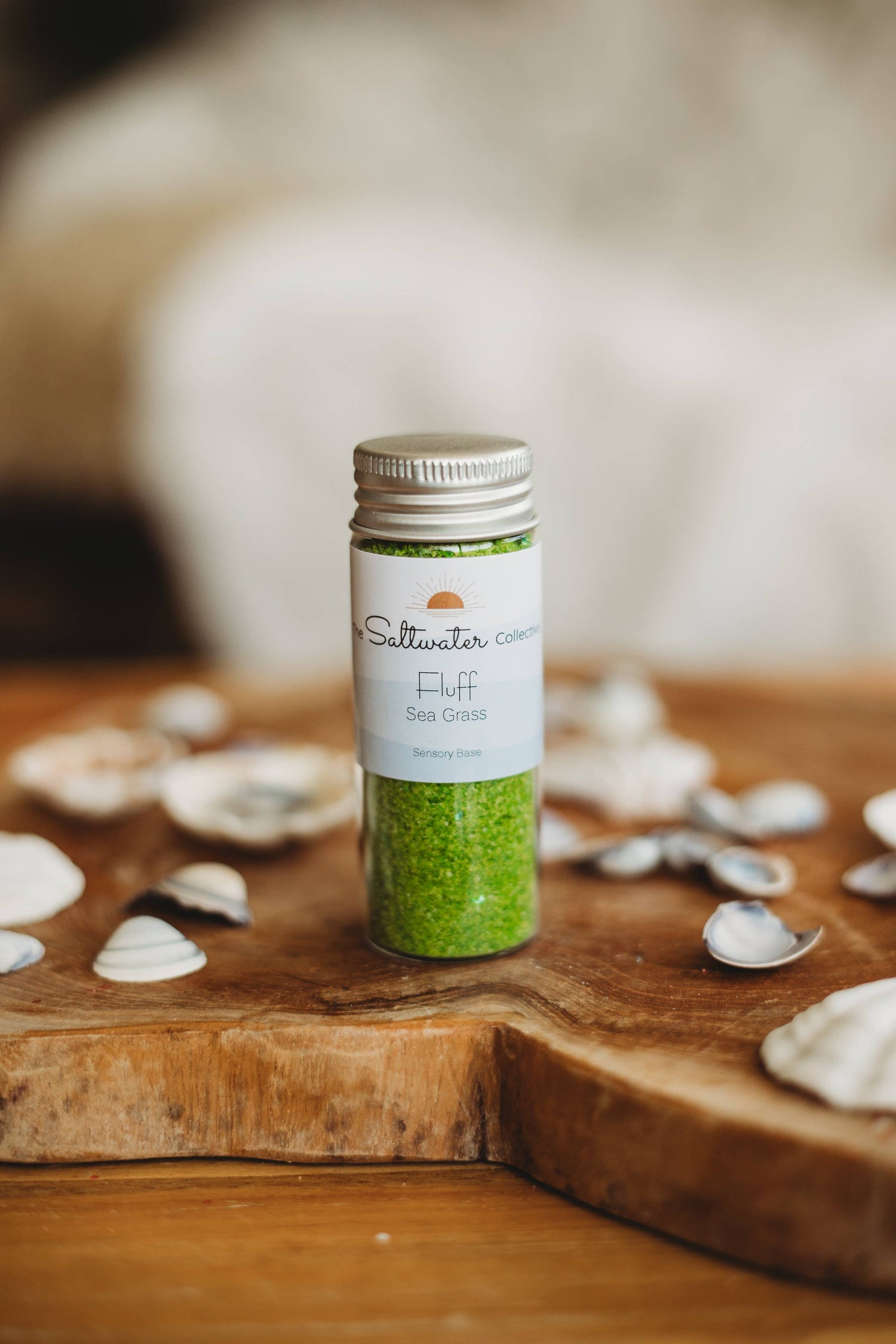 THE SALTWATER COLLECTIVE | SEA GRASS FLUFF - GREEN INSTANT SNOW by THE SALTWATER COLLECTIVE - The Playful Collective