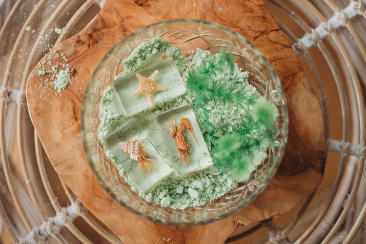 THE SALTWATER COLLECTIVE | SEAGRASS GREEN - FIZZY MOON SAND by THE SALTWATER COLLECTIVE - The Playful Collective