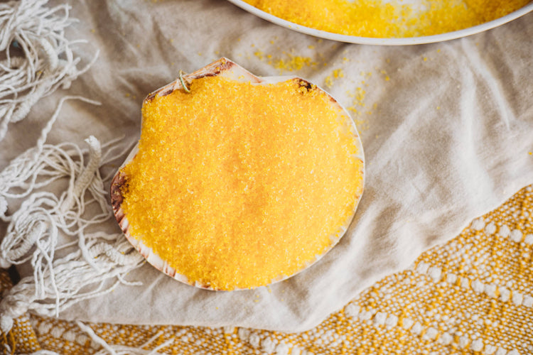 THE SALTWATER COLLECTIVE | SUNSHINE FLUFF - YELLOW INSTANT SNOW by THE SALTWATER COLLECTIVE - The Playful Collective