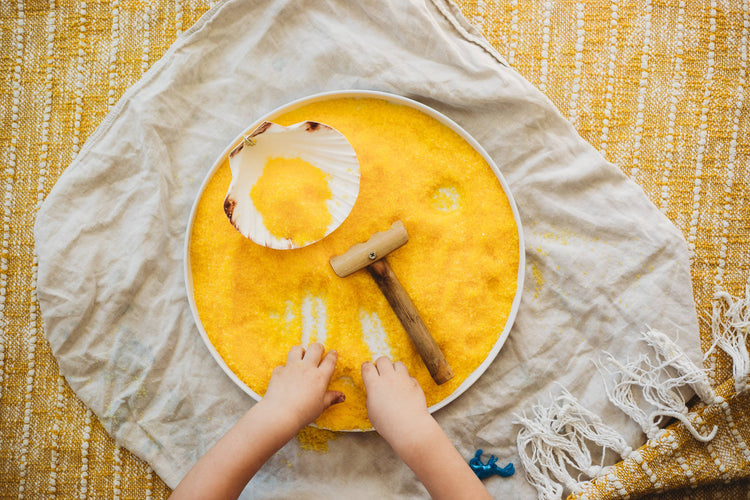 THE SALTWATER COLLECTIVE | SUNSHINE FLUFF - YELLOW INSTANT SNOW by THE SALTWATER COLLECTIVE - The Playful Collective