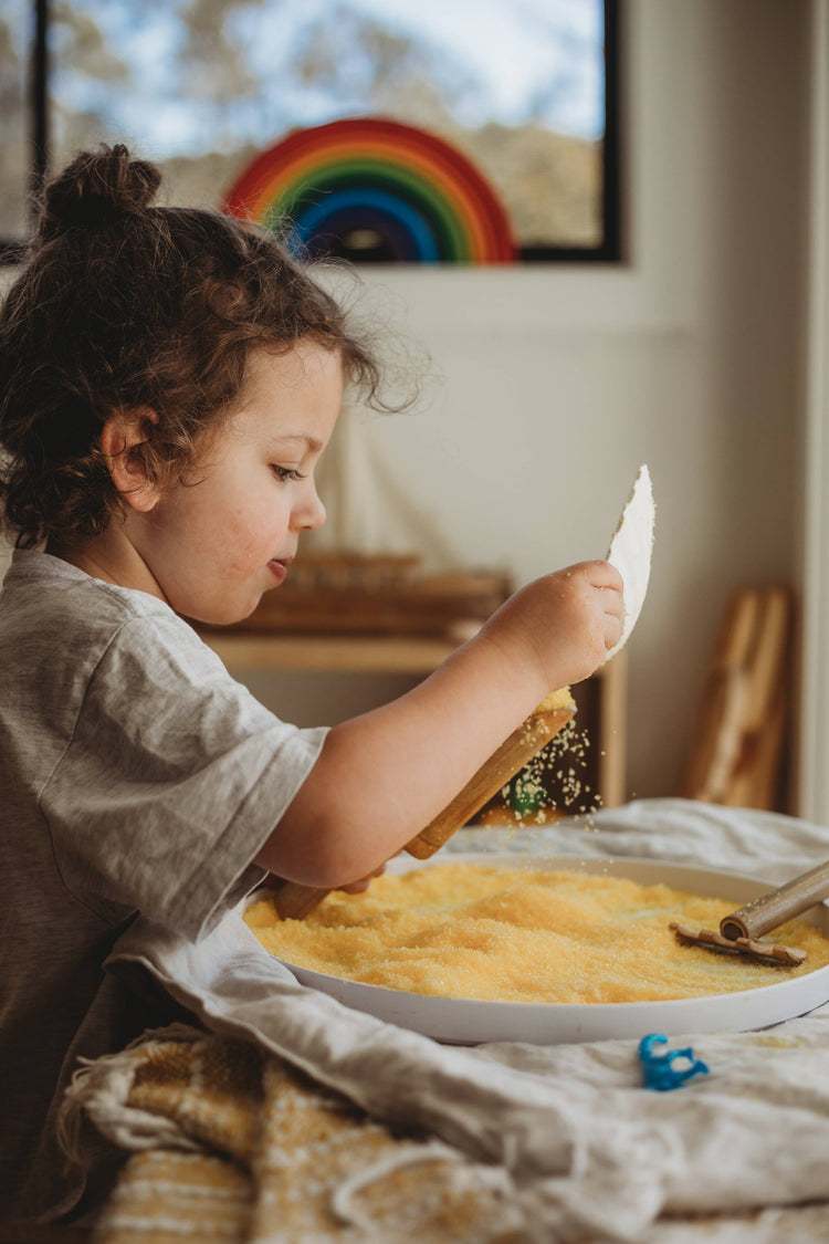 THE SALTWATER COLLECTIVE | SUNSHINE FLUFF - YELLOW INSTANT SNOW by THE SALTWATER COLLECTIVE - The Playful Collective