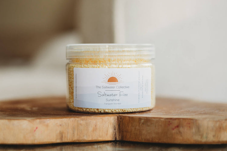 THE SALTWATER COLLECTIVE | SUNSHINE YELLOW - SALTWATER FIZZ 250G by THE SALTWATER COLLECTIVE - The Playful Collective