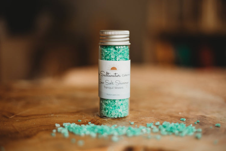 THE SALTWATER COLLECTIVE | TRANQUIL WATERS - SEA SALT SHIMMER 40G by THE SALTWATER COLLECTIVE - The Playful Collective
