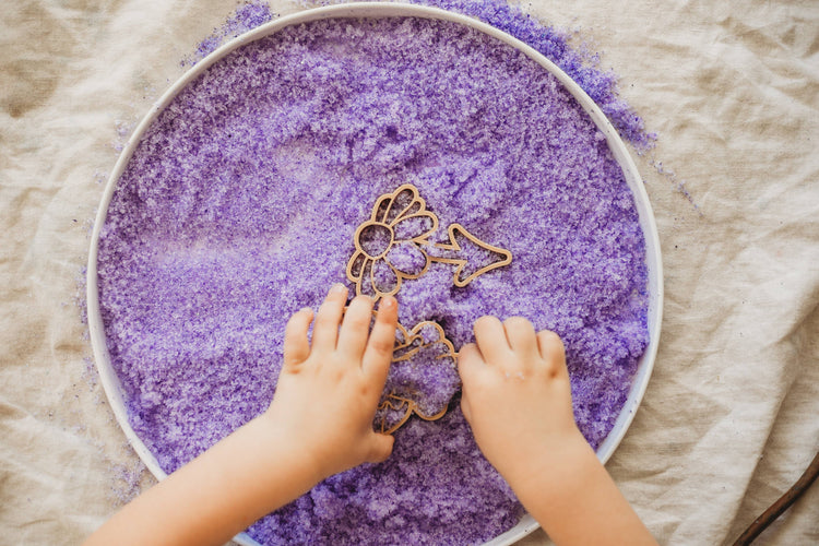 THE SALTWATER COLLECTIVE | URCHIN FLUFF - PURPLE INSTANT SNOW by THE SALTWATER COLLECTIVE - The Playful Collective