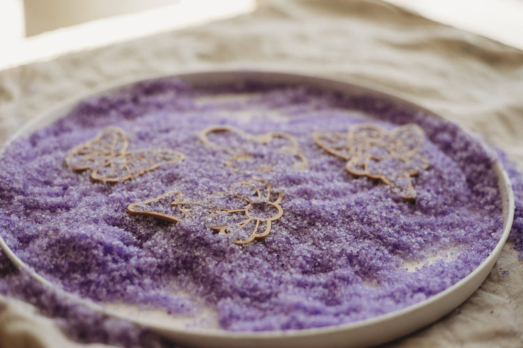 THE SALTWATER COLLECTIVE | URCHIN FLUFF - PURPLE INSTANT SNOW by THE SALTWATER COLLECTIVE - The Playful Collective