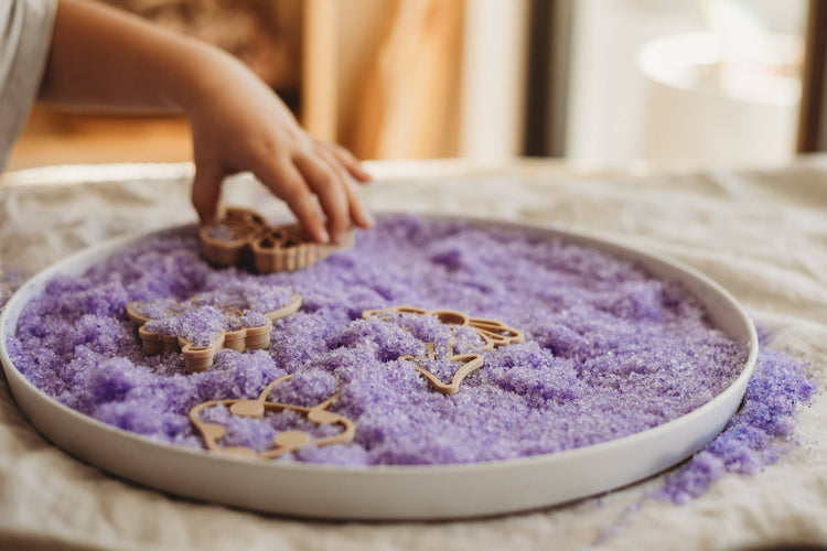 THE SALTWATER COLLECTIVE | URCHIN FLUFF - PURPLE INSTANT SNOW by THE SALTWATER COLLECTIVE - The Playful Collective