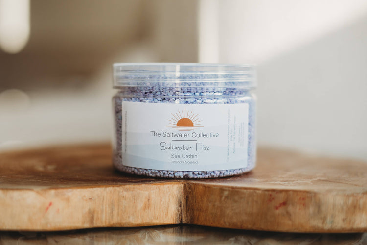 THE SALTWATER COLLECTIVE | URCHIN PURPLE - SALTWATER FIZZ 250G by THE SALTWATER COLLECTIVE - The Playful Collective