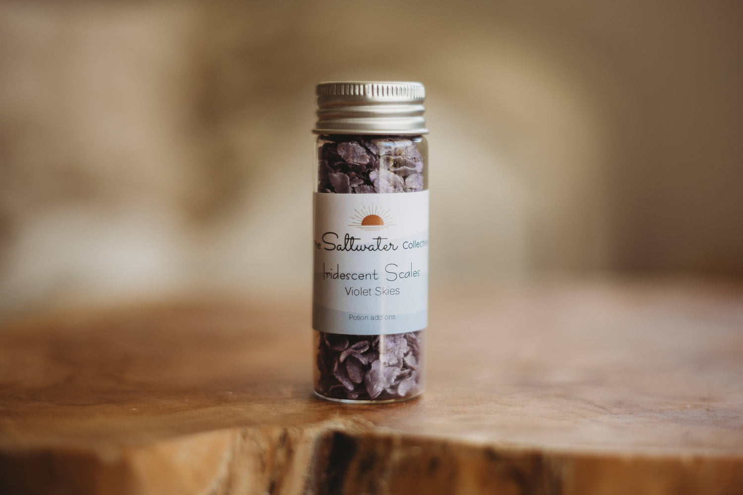 THE SALTWATER COLLECTIVE | VIOLET SKIES - IRIDESCENT SCALES POTION ADD - ON 40G by THE SALTWATER COLLECTIVE - The Playful Collective