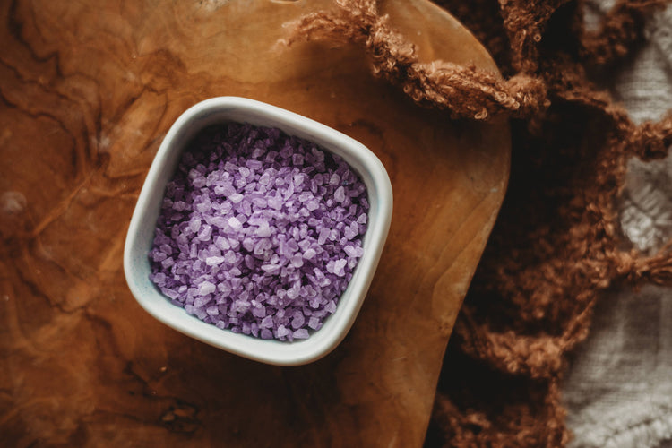 THE SALTWATER COLLECTIVE | VIOLET SKIES - SEA SALT SHIMMERS 250G by THE SALTWATER COLLECTIVE - The Playful Collective