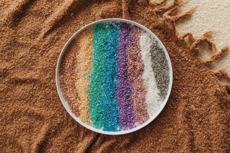 THE SALTWATER COLLECTIVE | VIOLET SKIES - SEA SALT SHIMMERS 250G by THE SALTWATER COLLECTIVE - The Playful Collective