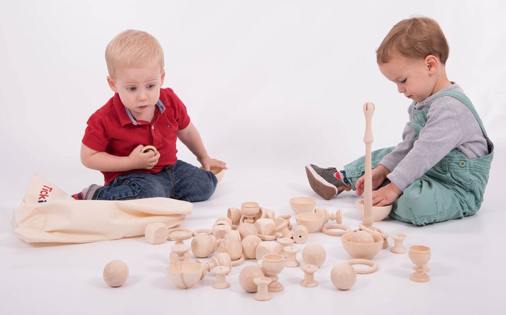 TICKIT | HEURISTIC PLAY STARTER SET 63PCS by TICKIT - The Playful Collective