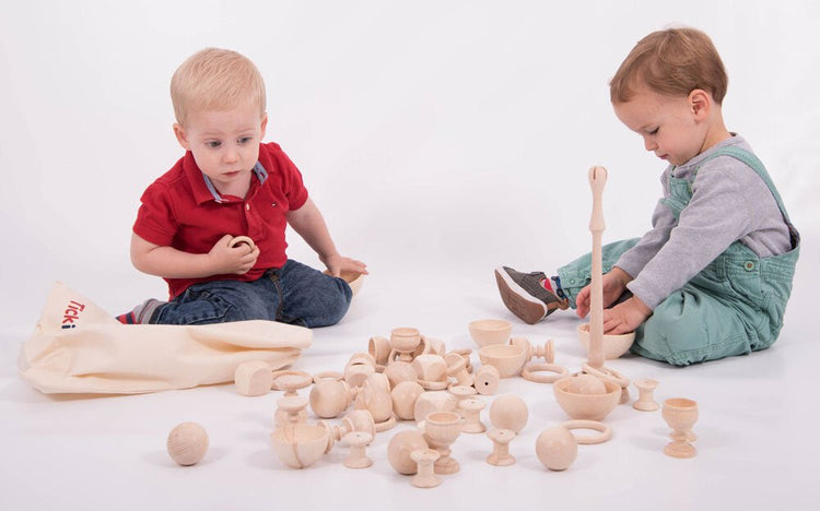 TICKIT | HEURISTIC PLAY STARTER SET 63PCS by TICKIT - The Playful Collective