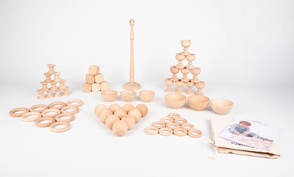 TICKIT | HEURISTIC PLAY STARTER SET 63PCS by TICKIT - The Playful Collective