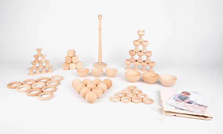 TICKIT | HEURISTIC PLAY STARTER SET 63PCS by TICKIT - The Playful Collective