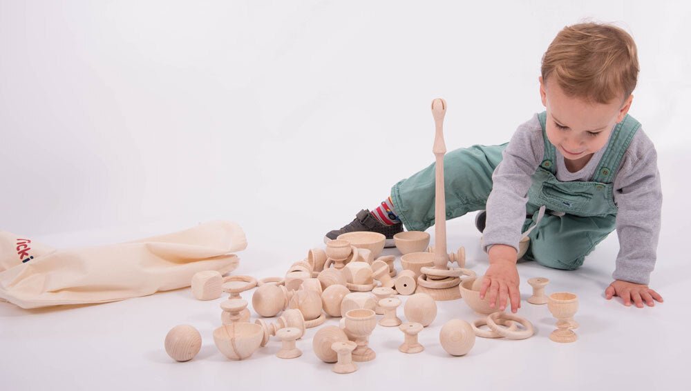 TICKIT | HEURISTIC PLAY STARTER SET 63PCS by TICKIT - The Playful Collective