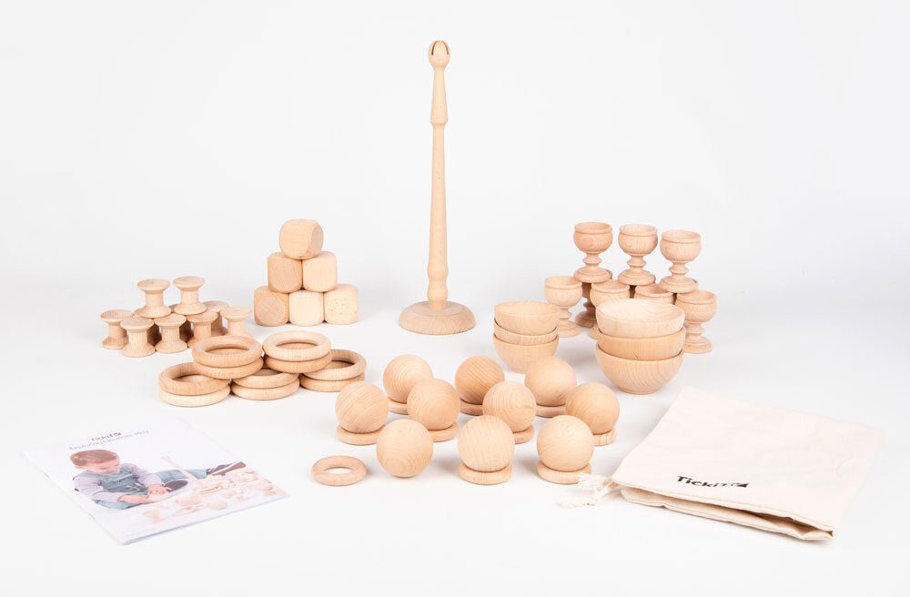 TICKIT | HEURISTIC PLAY STARTER SET 63PCS by TICKIT - The Playful Collective
