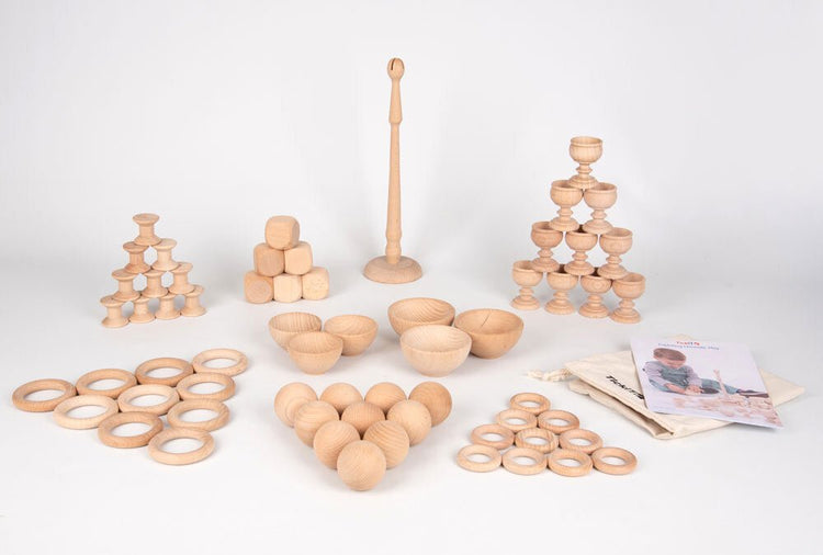 TICKIT | HEURISTIC PLAY STARTER SET 63PCS by TICKIT - The Playful Collective