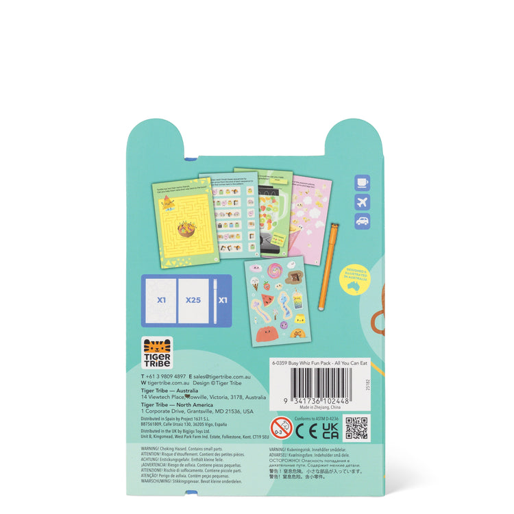 TIGER TRIBE | BUSY WHIZ FUN PACK - ALL YOU CAN EAT by TIGER TRIBE - The Playful Collective