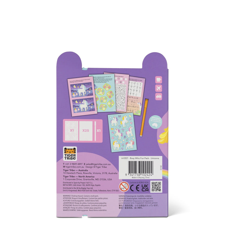 TIGER TRIBE | BUSY WHIZ FUN PACK - UNICORNS by TIGER TRIBE - The Playful Collective
