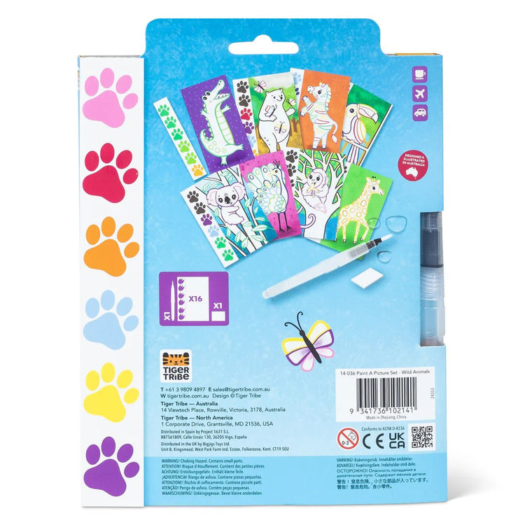TIGER TRIBE | PAINT A PICTURE SET - WILD ANIMALS by TIGER TRIBE - The Playful Collective