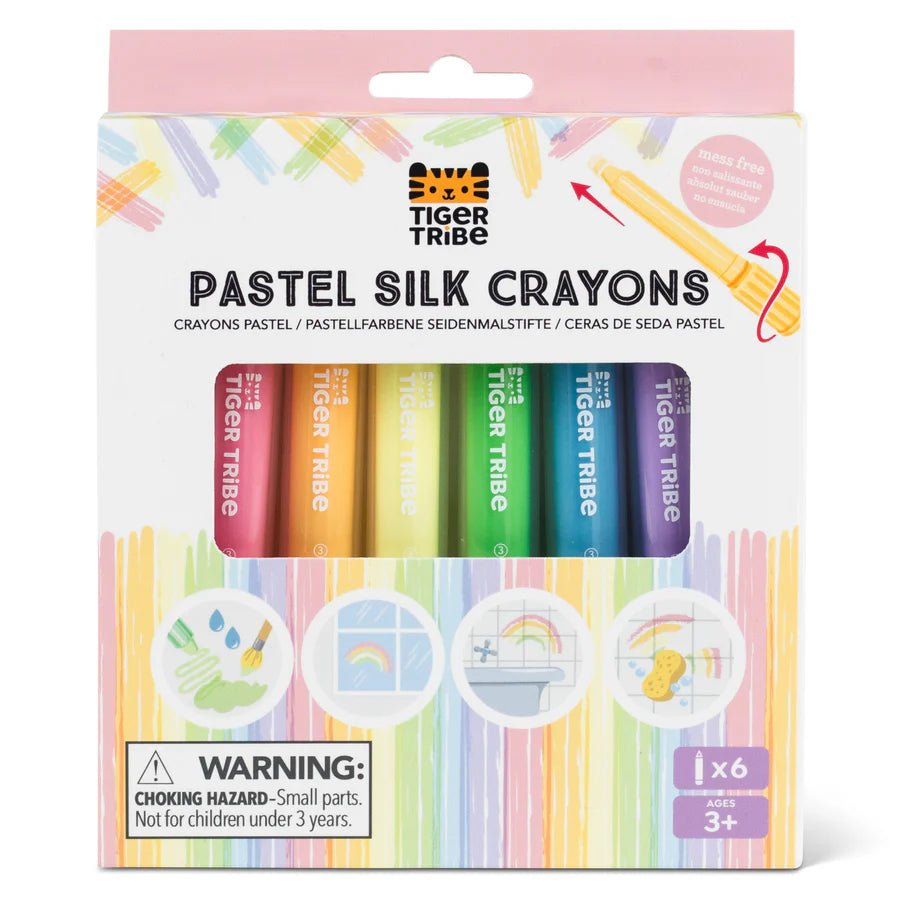 TIGER TRIBE | PASTEL SILK CRAYONS by TIGER TRIBE - The Playful Collective