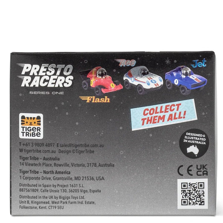 TIGER TRIBE | PRESTO RACERS - ACE (WHITE) by TIGER TRIBE - The Playful Collective