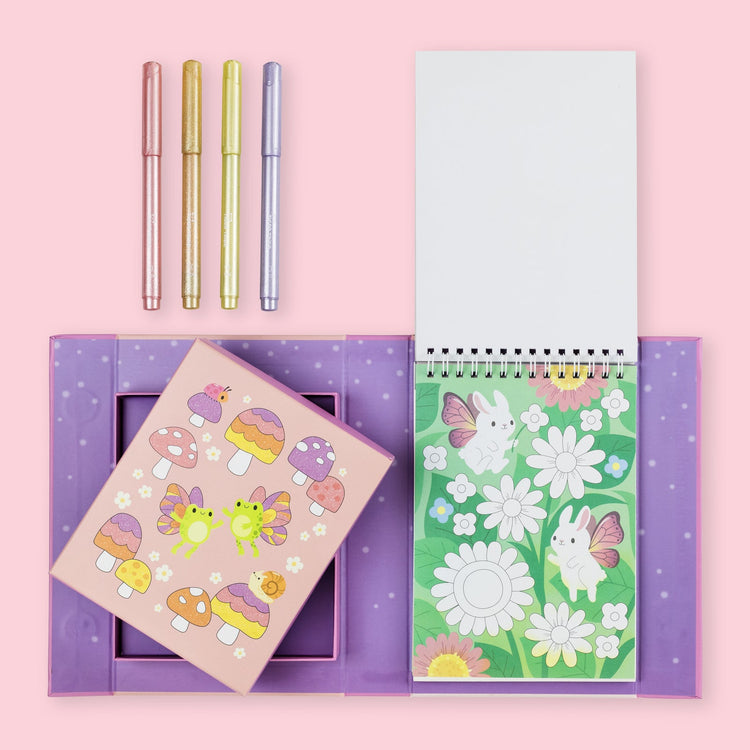 TIGER TRIBE | SHIMMER COLOURING SET - LITTLE FAIRY LAND by TIGER TRIBE - The Playful Collective