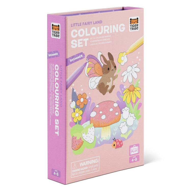 TIGER TRIBE | SHIMMER COLOURING SET - LITTLE FAIRY LAND by TIGER TRIBE - The Playful Collective