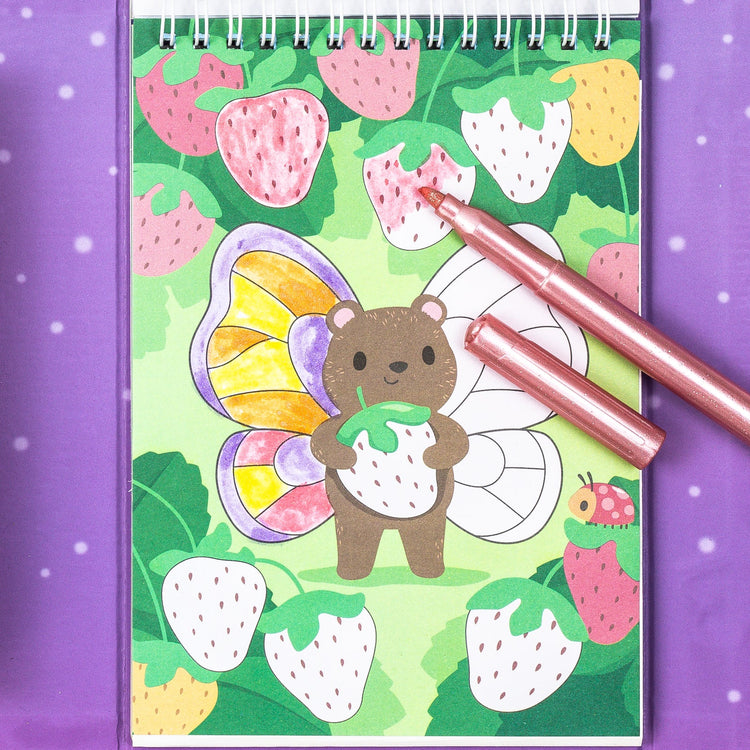 TIGER TRIBE | SHIMMER COLOURING SET - LITTLE FAIRY LAND by TIGER TRIBE - The Playful Collective