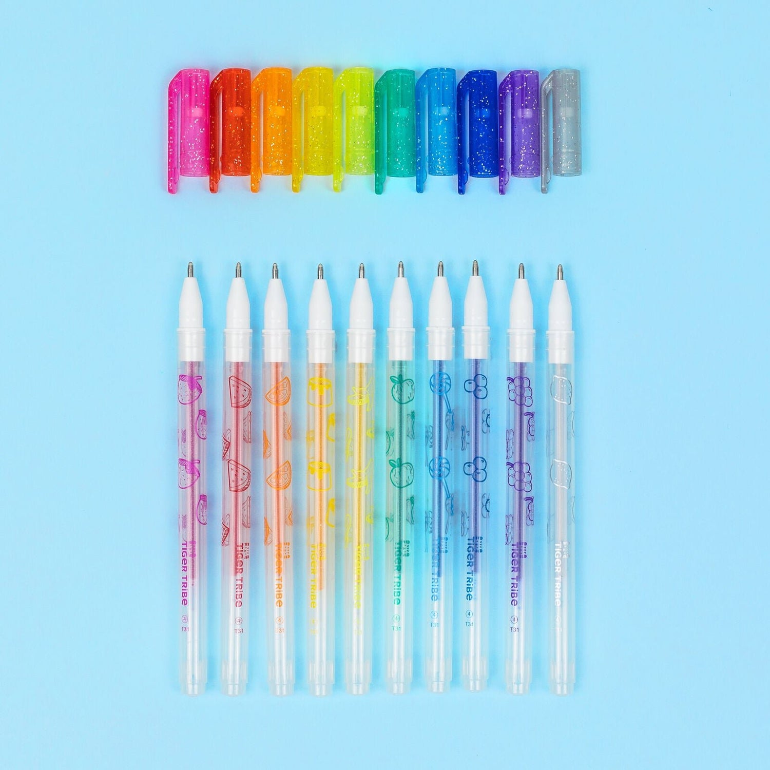 TIGER TRIBE | SHIMMER SCENTED GEL PENS by TIGER TRIBE - The Playful Collective