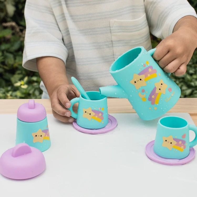 TIGER TRIBE | SILICONE TEA SET - STARLIGHT PARTY by TIGER TRIBE - The Playful Collective