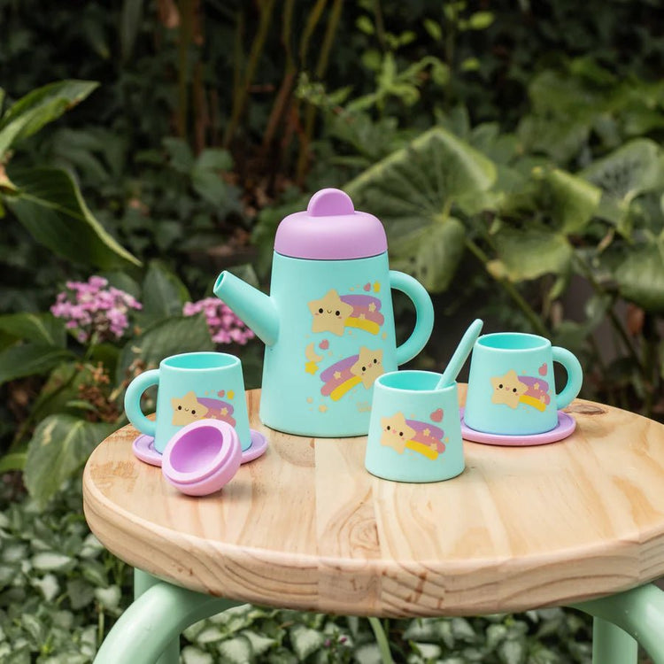 TIGER TRIBE | SILICONE TEA SET - STARLIGHT PARTY by TIGER TRIBE - The Playful Collective