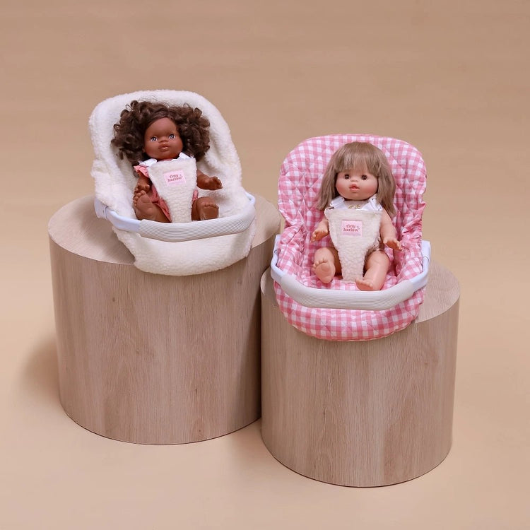 TINY HARLOW | DOLL'S CAR SEAT / CAPSULE - SHERPA by TINY HARLOW - The Playful Collective