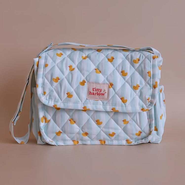 TINY HARLOW | TINY NURTURER'S GIFT PACK - NAPPY BAG, MAGIC MILK & BABY CEREAL - BLUE DUCKY by TINY HARLOW - The Playful Collective