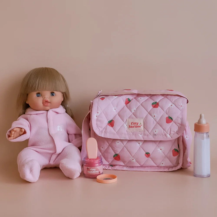 TINY HARLOW | TINY NURTURER'S GIFT PACK - NAPPY BAG, MAGIC MILK & BABY CEREAL - STRAWBERRY PICNIC by TINY HARLOW - The Playful Collective