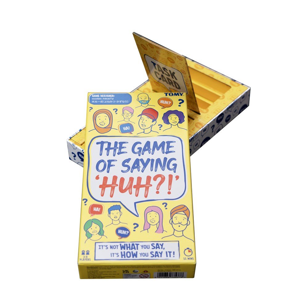 TOMY | GAME OF SAYING 'HUH?' *PRE-ORDER* by TOMY - The Playful Collective