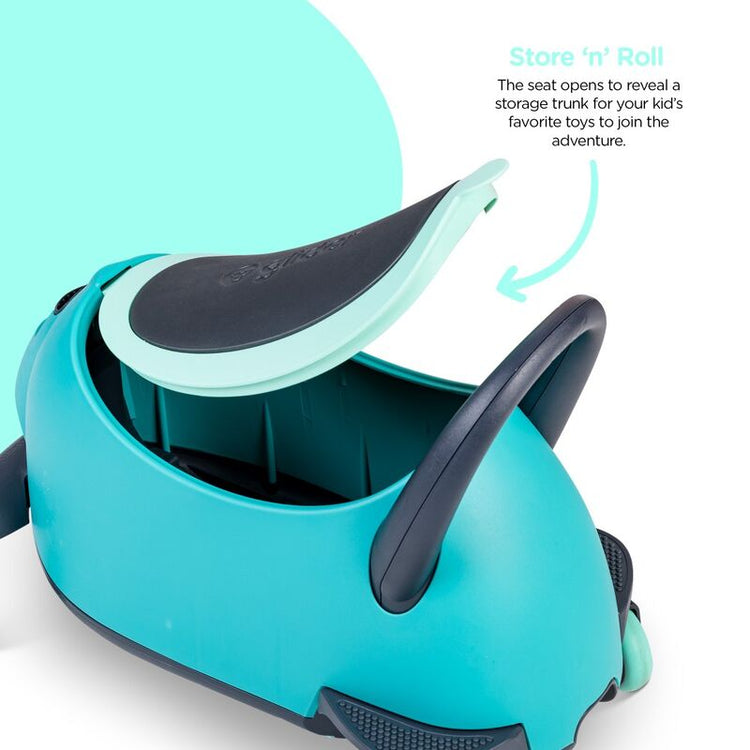 YVOLUTION | GLIDER LUNA 5 - in - 1 SCOOTER & RIDE ON - GREEN GLIDER by YVOLUTION - The Playful Collective