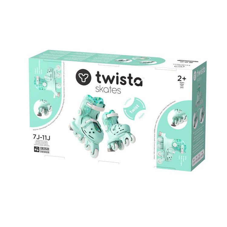 YVOLUTION | KIDS TWISTA LEARNER SKATES (SIZE 7 - 11) - GREEN SKATES ONLY by YVOLUTION - The Playful Collective