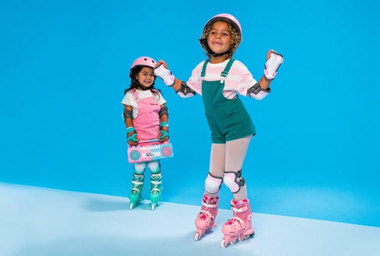 YVOLUTION | KIDS TWISTA LEARNER SKATES (SIZE 7 - 11) - PINK *PRE - ORDER* SKATES ONLY by YVOLUTION - The Playful Collective