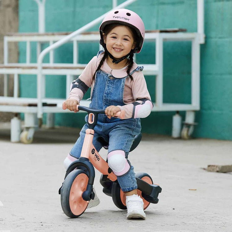 YVOLUTION | Y VELO TRIKE - PEACH *PRE - ORDER* TRIKE ONLY by YVOLUTION - The Playful Collective