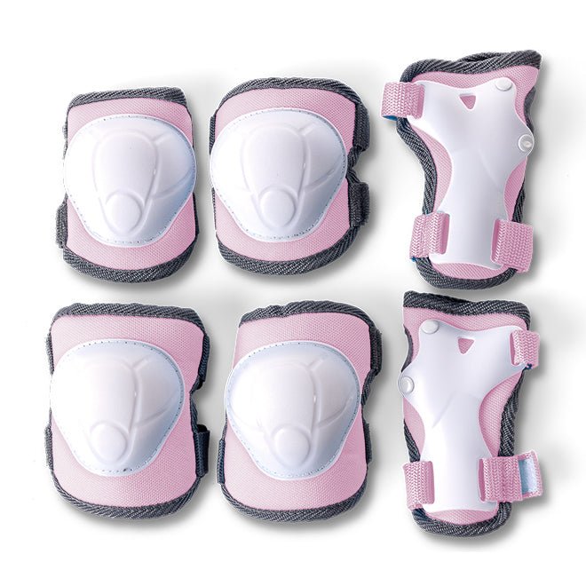 YVOLUTION | Y VELO TRIKE - PEACH *PRE - ORDER* TRIKE + PINK SAFETY PADS by YVOLUTION - The Playful Collective