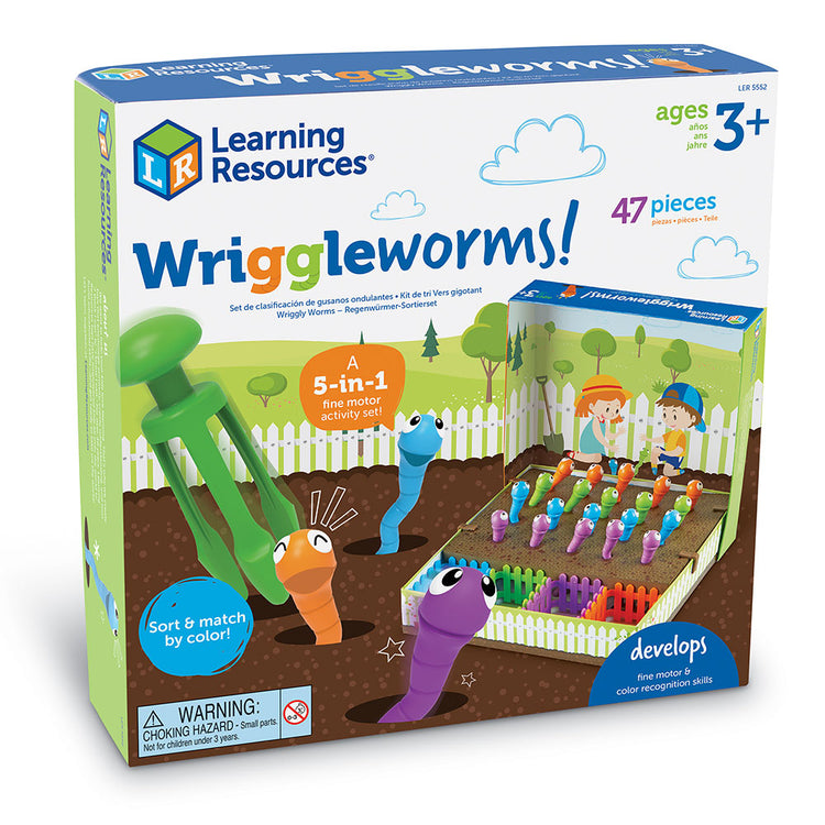 LEARNING RESOURCES | WRIGGLEWORMS! FINE MOTOR ACTIVITY SET