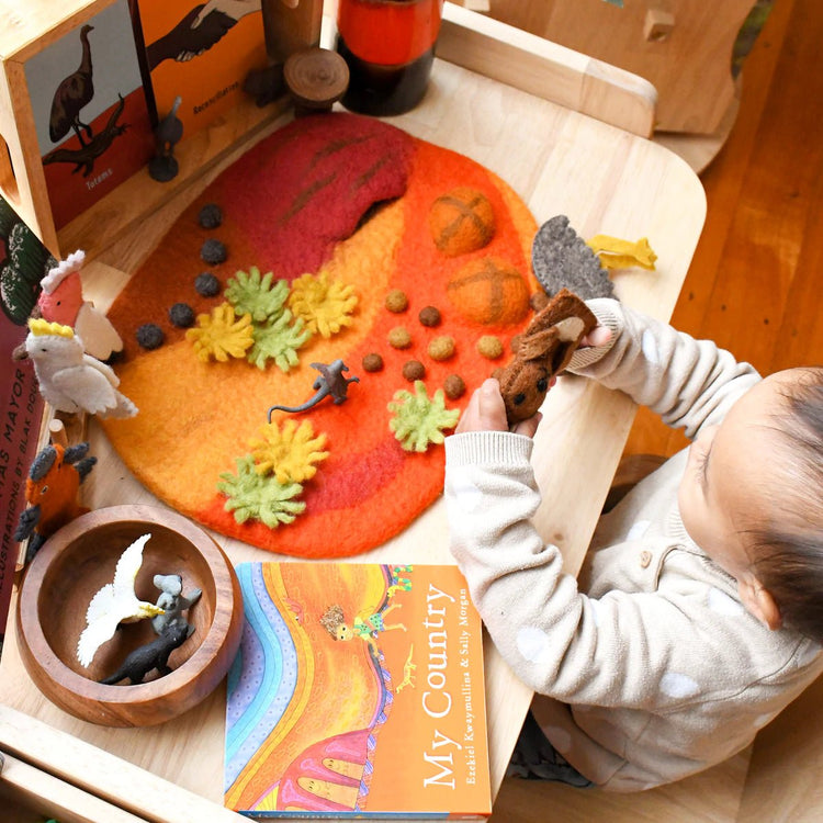 AUSTRALIAN OUTBACK PLAY MAT PLAYSCAPE by TARA TREASURES - The Playful Collective