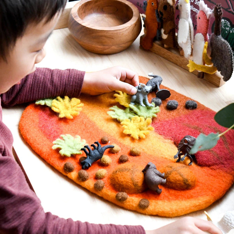 AUSTRALIAN OUTBACK PLAY MAT PLAYSCAPE by TARA TREASURES - The Playful Collective