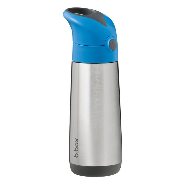 B.BOX INSULATED DRINK BOTTLE 500mL Blue Slate by B.BOX - The Playful Collective