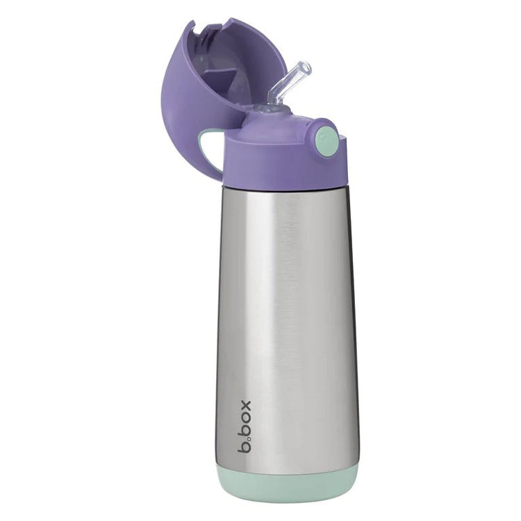 B.BOX INSULATED DRINK BOTTLE 500mL Lilac Pop by B.BOX - The Playful Collective