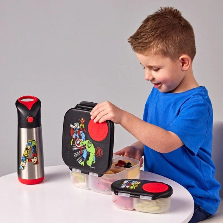 B.BOX | INSULATED DRINK BOTTLE 500mL - MARVEL AVENGERS *PRE-ORDER* by B.BOX - The Playful Collective