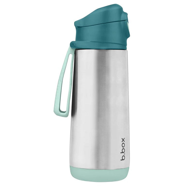 B.BOX INSULATED SPORT SPOUT BOTTLE 500mL Emerald Forest by B.BOX - The Playful Collective